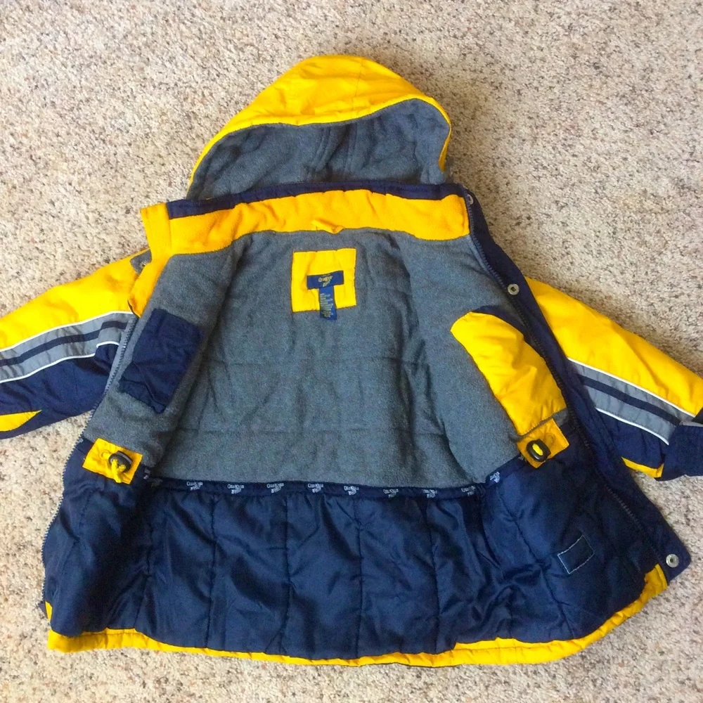 OshKosh B’gosh Boys Insulated Jacket Coat Sz 4